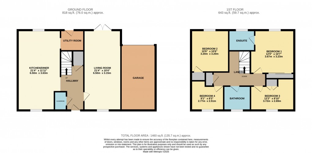 Floorplan for Silsoe, Bedfordshire