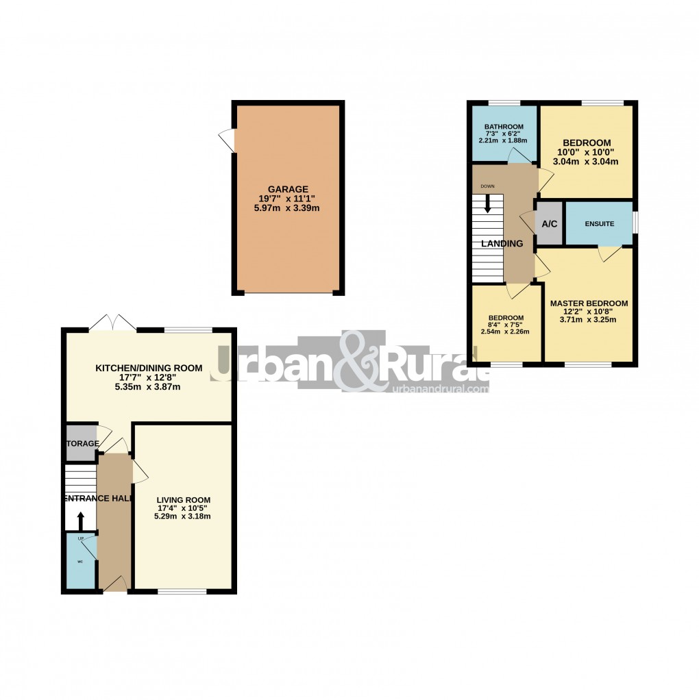 Floorplan for Houghton Conquest, Bedfordshire