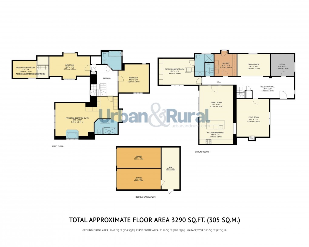 Floorplan for Maulden, Bedfordshire