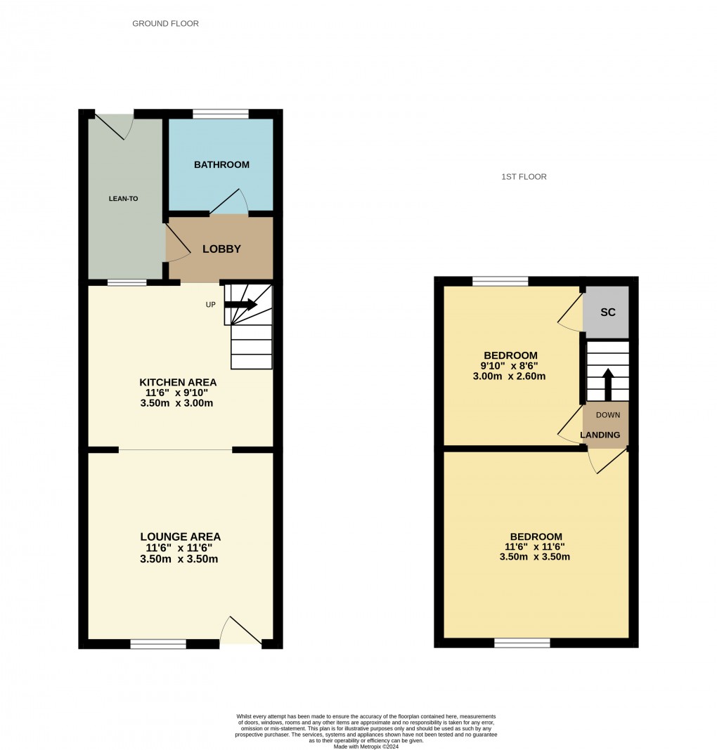 Floorplan for Toddington, Bedfordshire