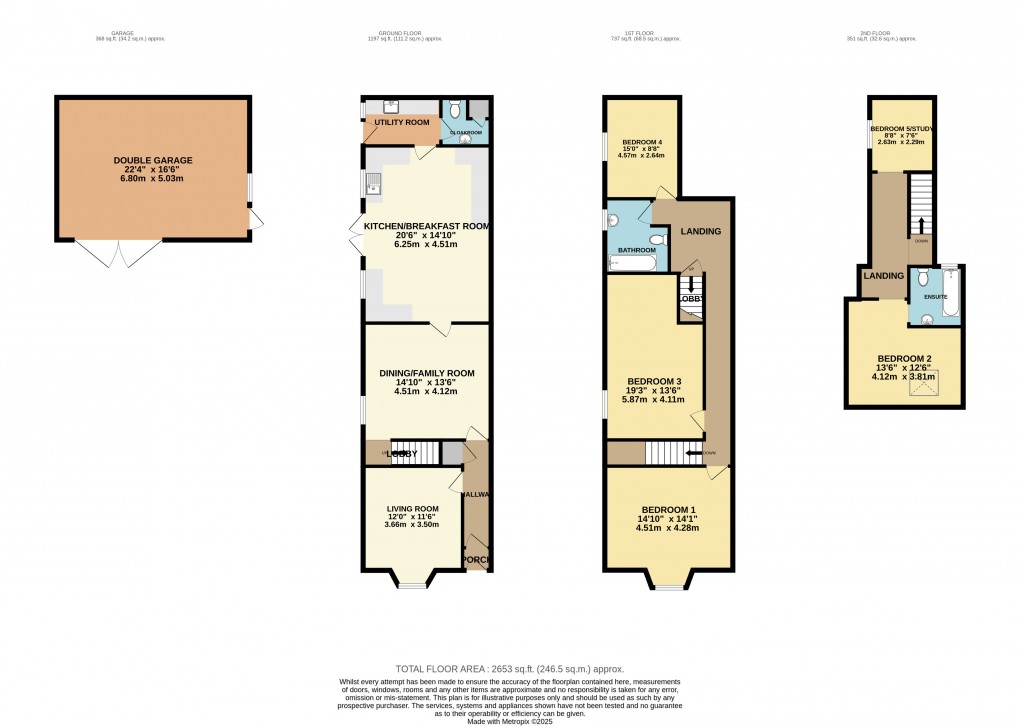 Floorplan for Chalton, Bedfordshire