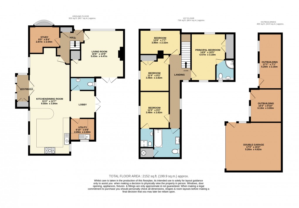 Floorplan for Maulden, Bedfordshire