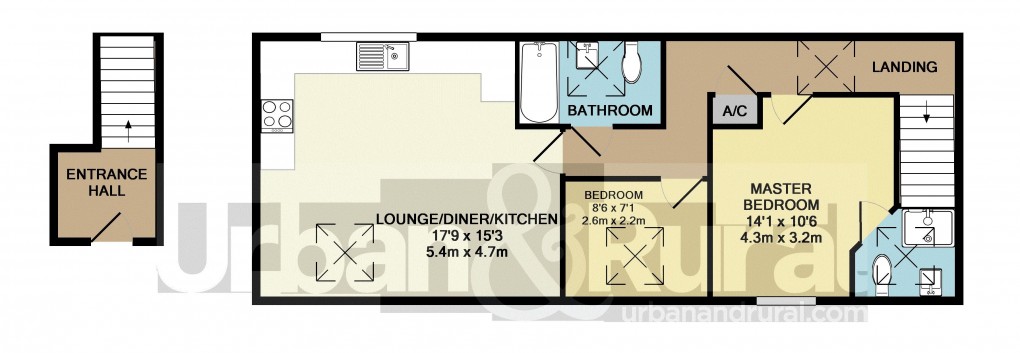 Floorplan for Silsoe, Bedfordshire