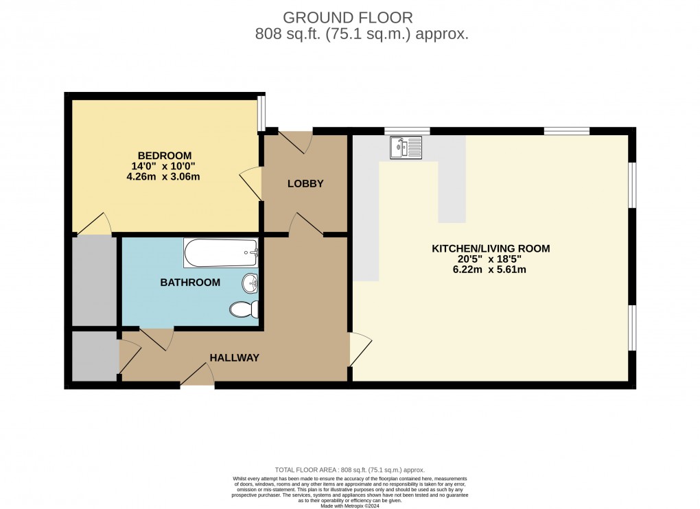 Floorplan for Silsoe, Bedfordshire