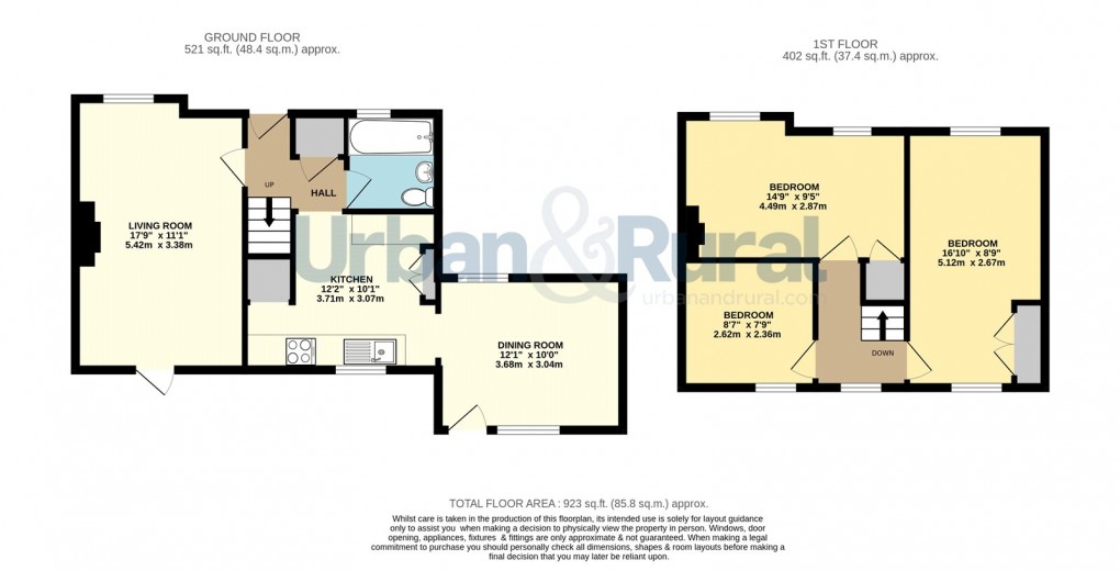 Floorplan for Stewartby, Bedfordshire