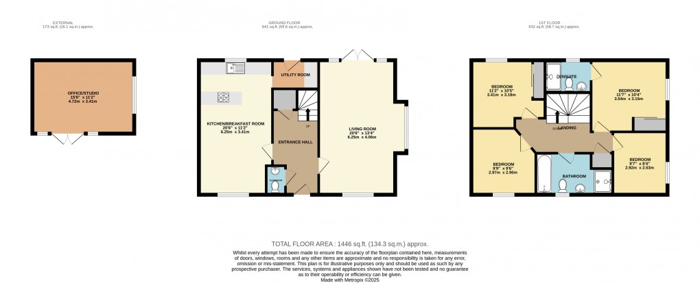 Floorplan for Ampthill, Bedfordshire