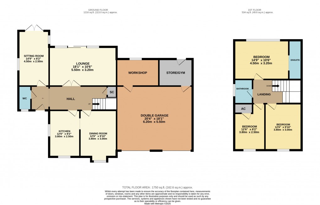 Floorplan for Clophill, Bedfordshire