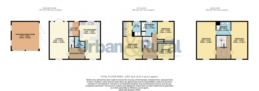 Floorplan for Clapham, Beds