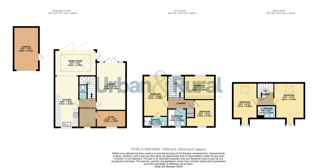 Floorplan for Shortstown, Bedford, Bedfordshire