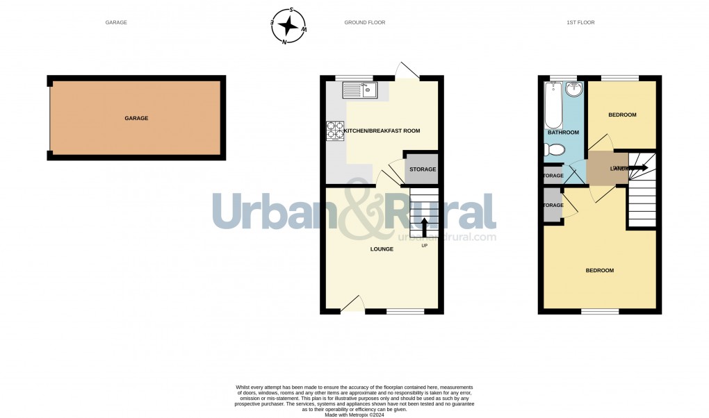 Floorplan for Kempston, Bedford, Bedfordshire