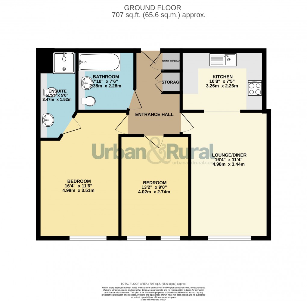 Floorplan for Bedford, Bedfordshire