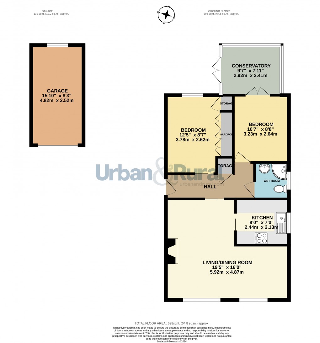 Floorplan for Bedford, Bedfordshire