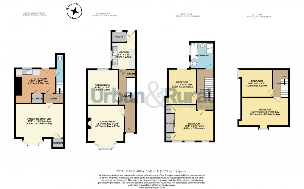 Floorplan for Bedford, Bedfordshire