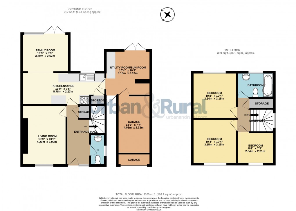 Floorplan for Great Barford, Bedford, Bedfordshire