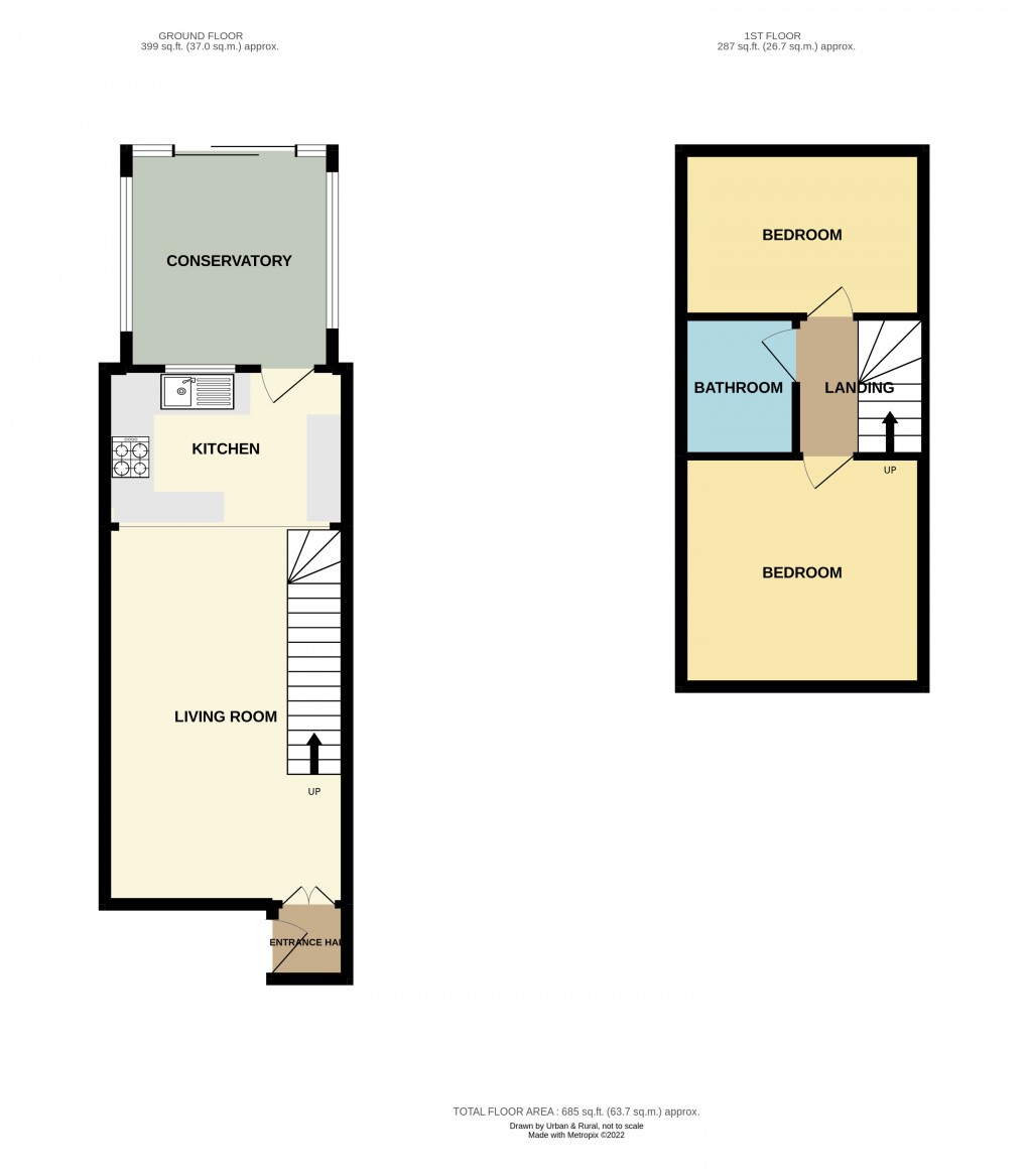 Floorplan for Flitwick, Bedford, Bedfordshire