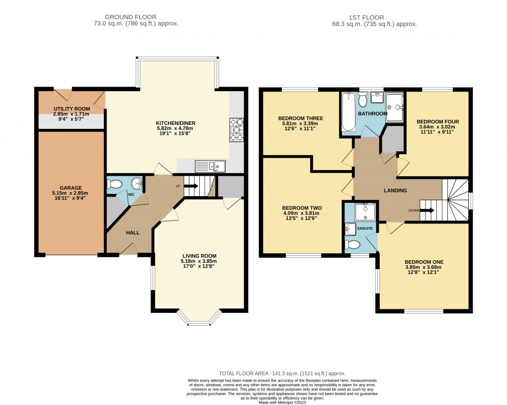 Floorplan for Eaton Leys