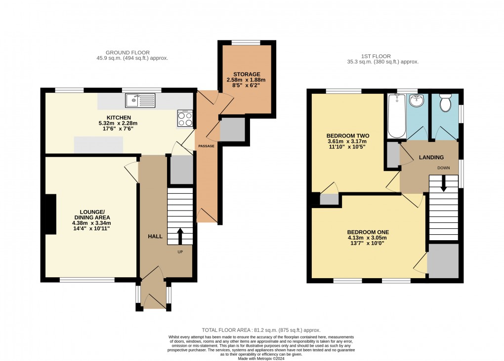 Floorplan for Bletchley