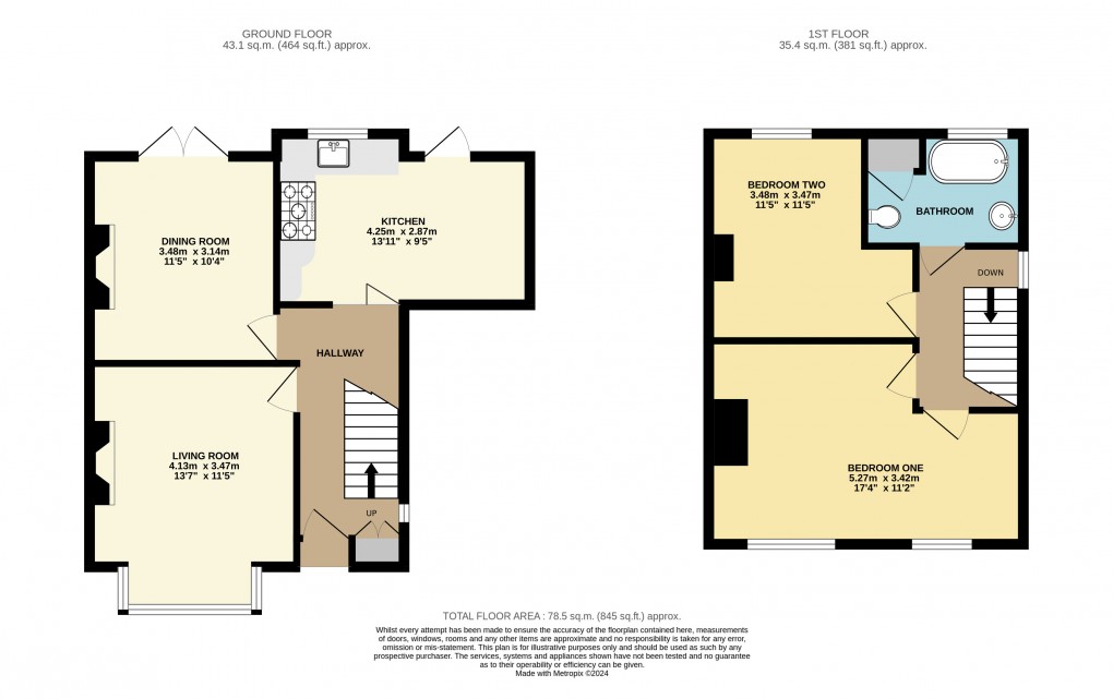 Floorplan for Bletchley