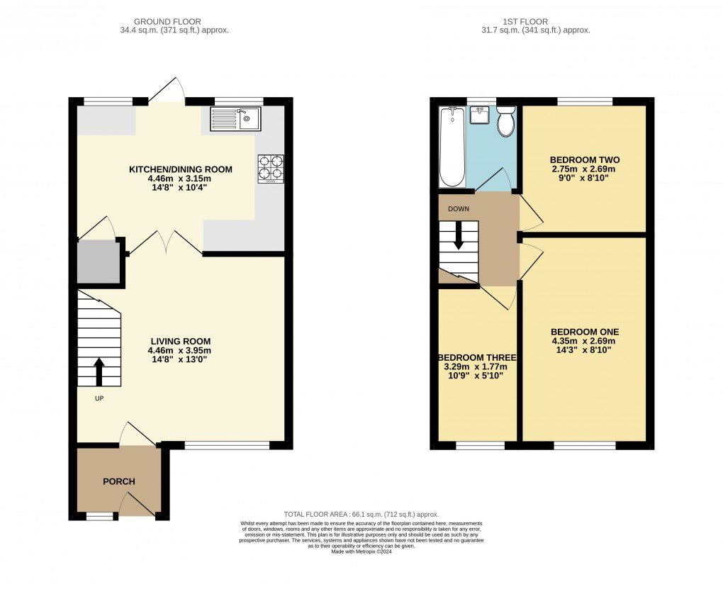 Floorplan for Bletchley, Buckinghamshire