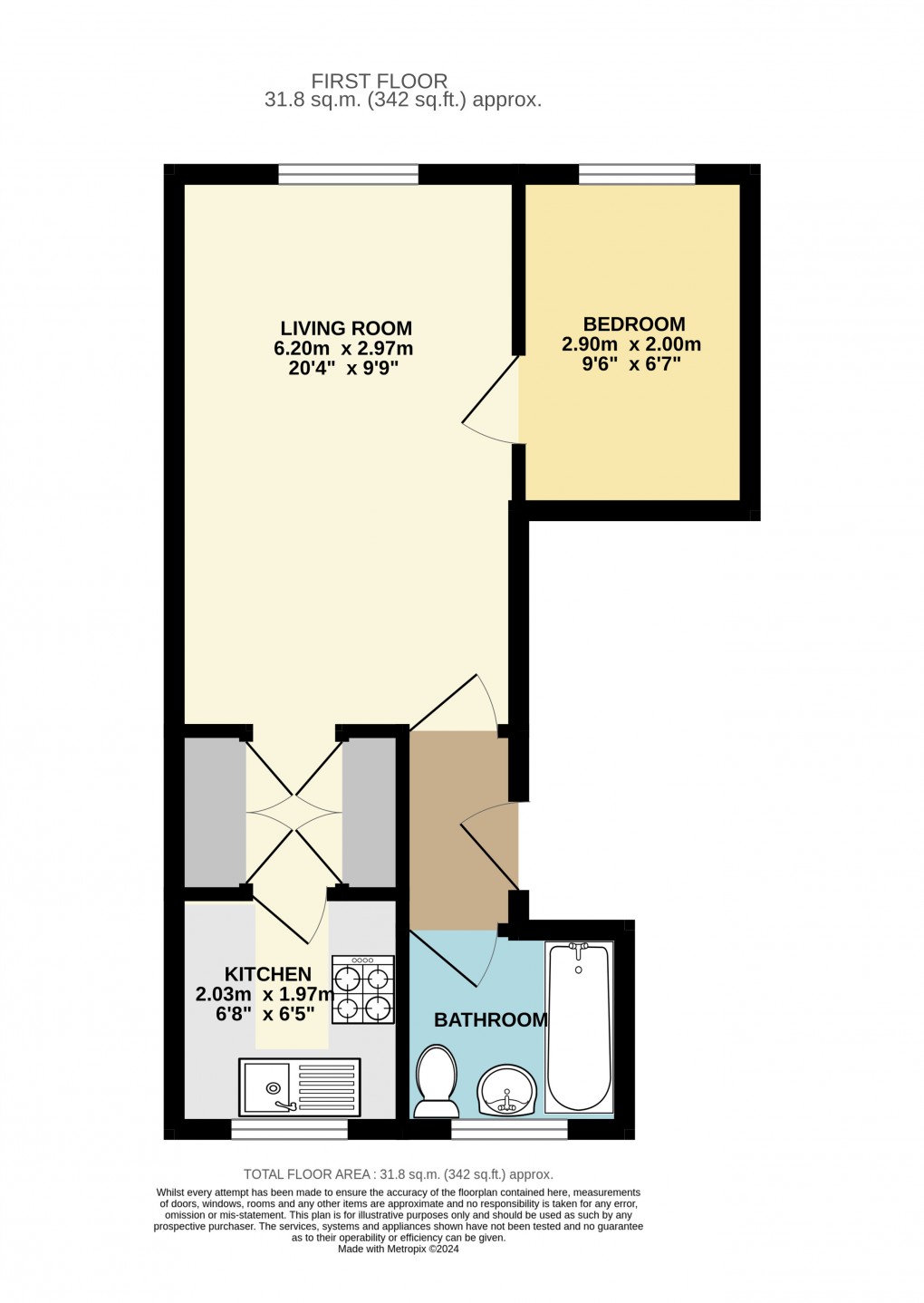 Floorplan for Bletchley, Buckinghamshire