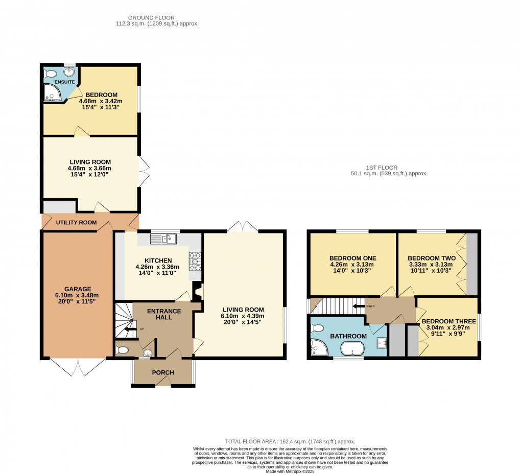 Floorplan for Bletchley, Bucks