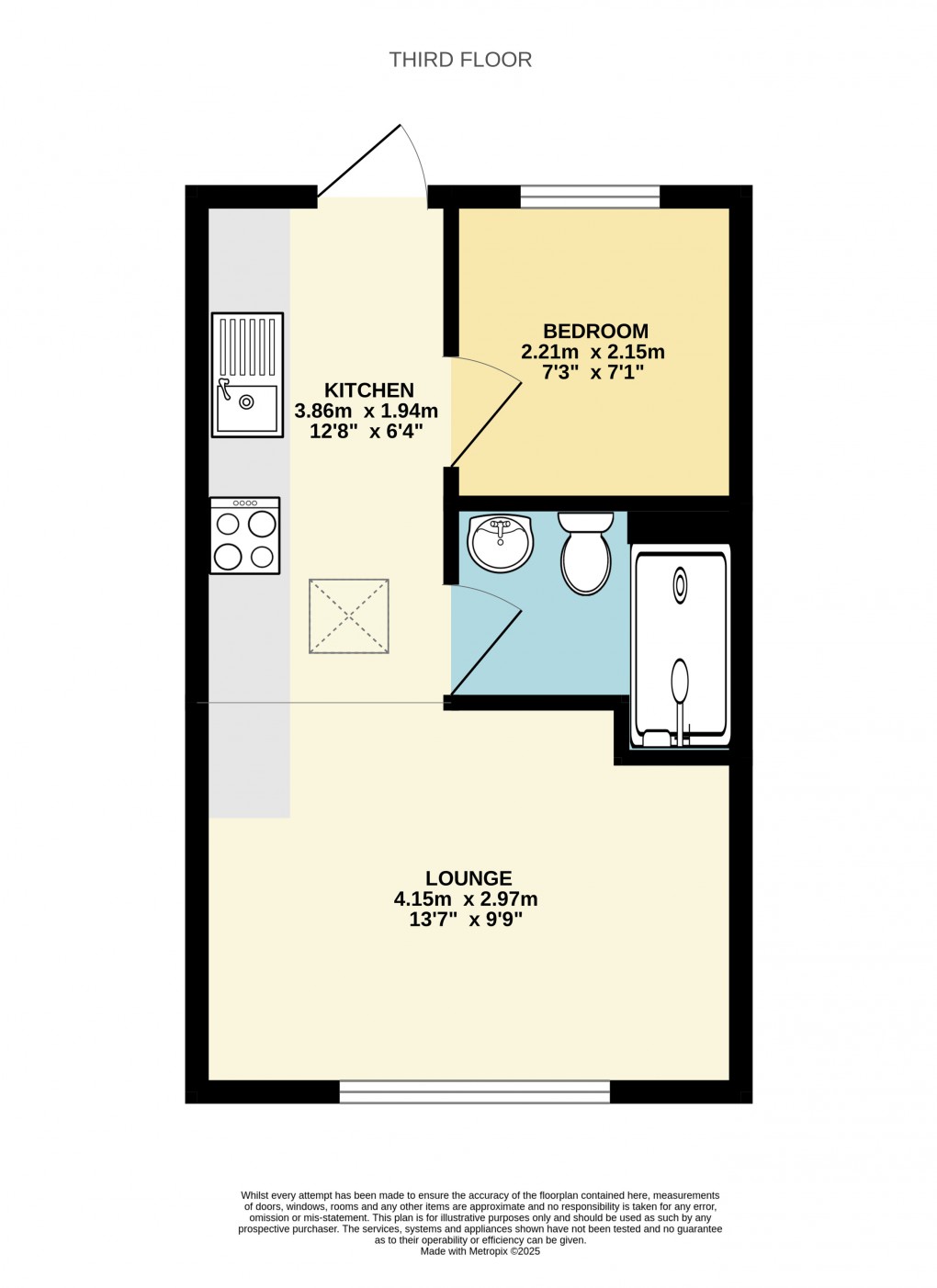 Floorplan for Dunstable, Bedfordshire