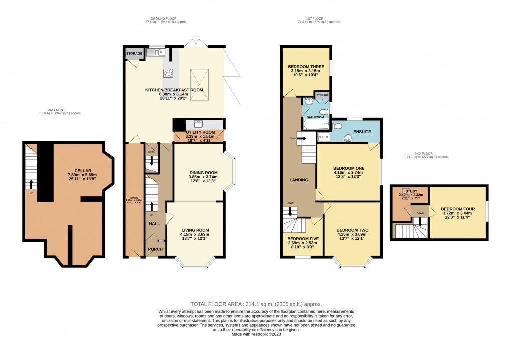 Floorplan for Dunstable