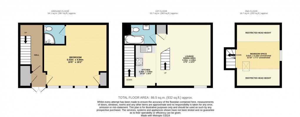 Floorplan for Leighton Buzzard, Bedfordshire