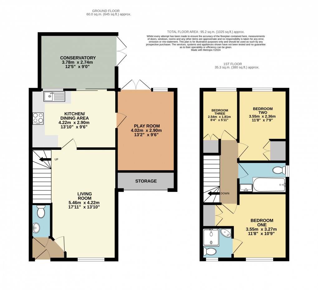 Floorplan for Leighton Buzzard, Beds