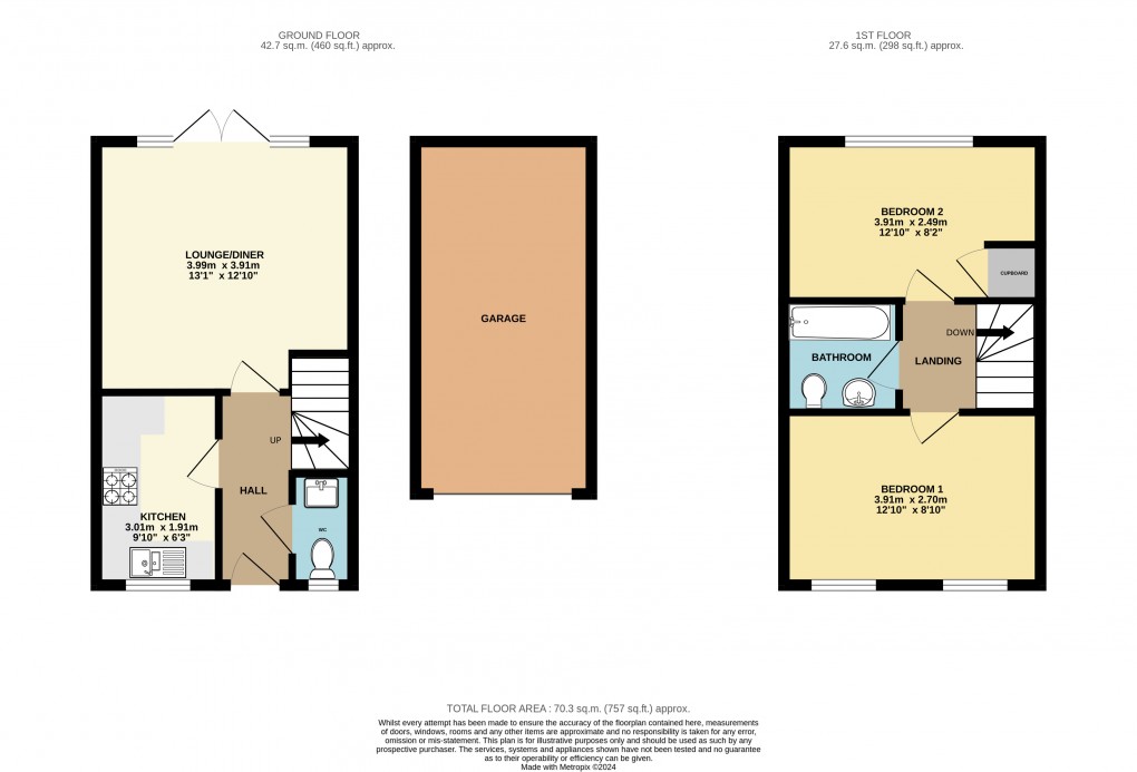 Floorplan for Dunstable