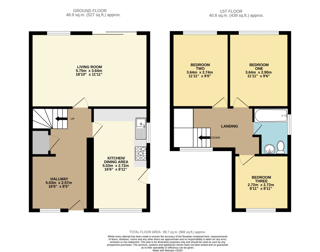 Floorplan for Dunstable