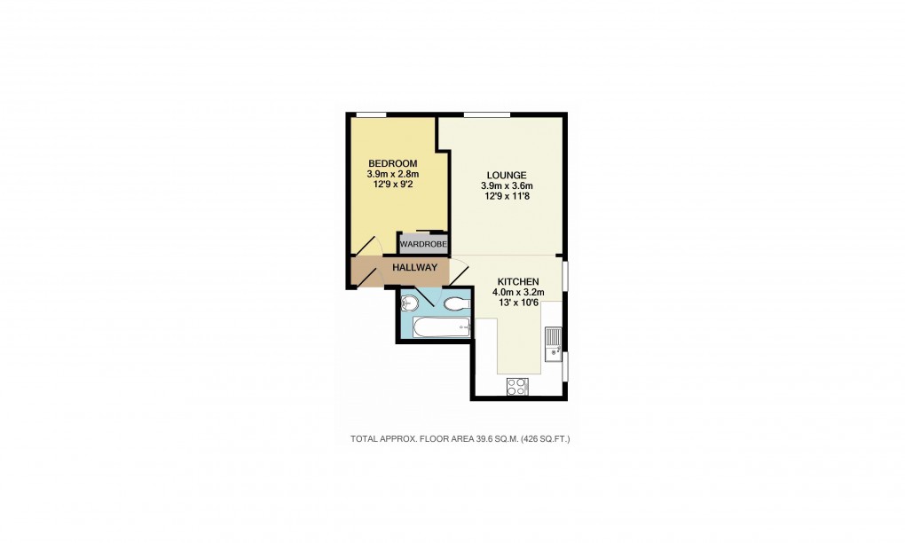 Floorplan for Leighton Buzzard, Bedfordshire