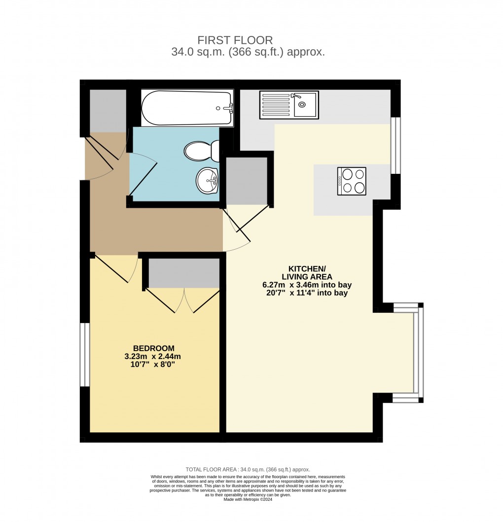 Floorplan for Leighton Buzzard, Bedfordshire