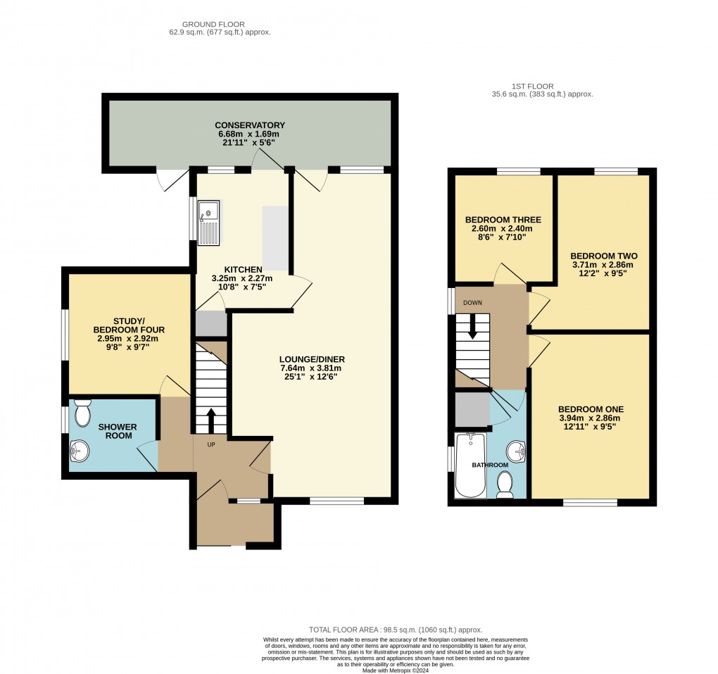 Floorplan for Edlesborough, Buckinghamshire