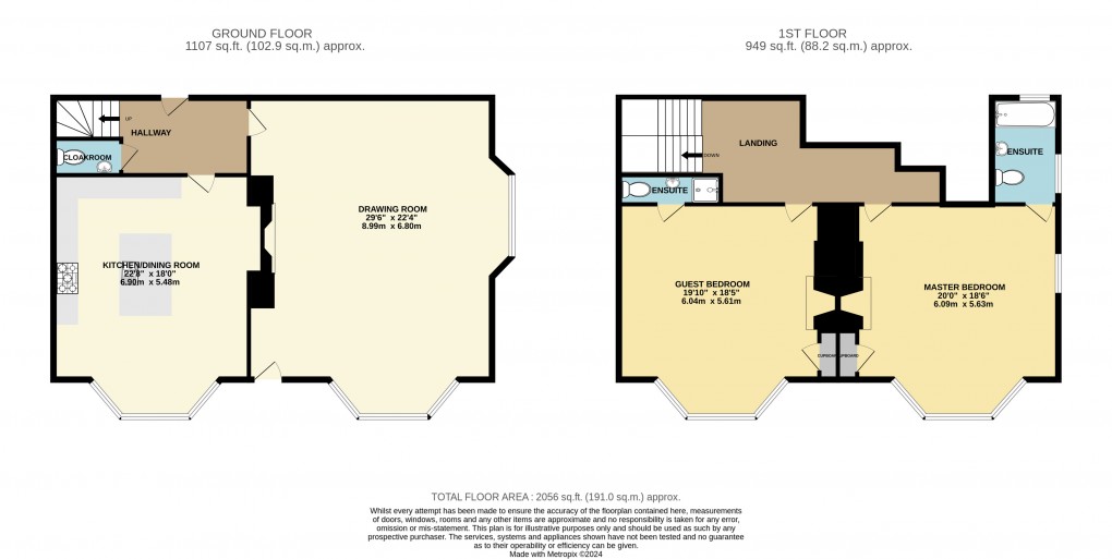 Floorplan for Manor Gardens, Westoning, Bedfordshire