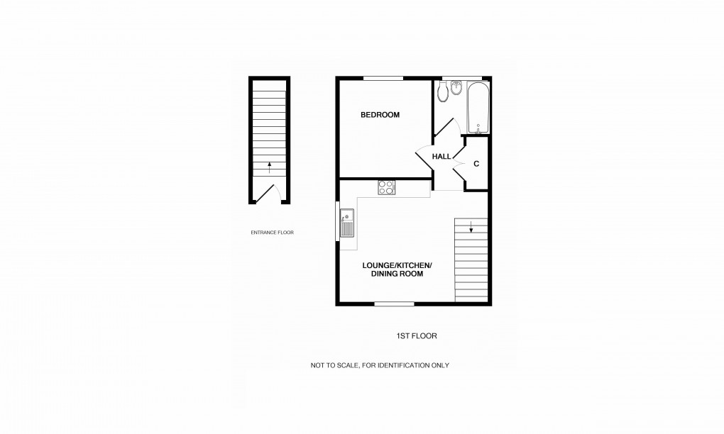 Floorplan for Linslade, Bedfordshire