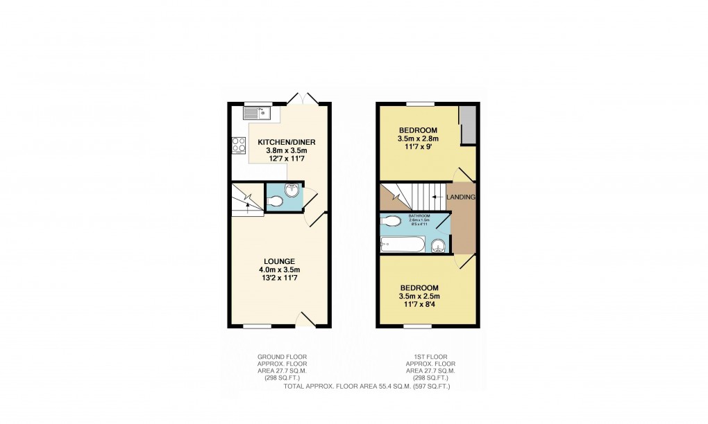 Floorplan for Leighton Buzzard, Beds