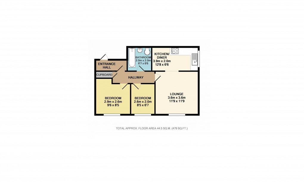 Floorplan for Dunstable