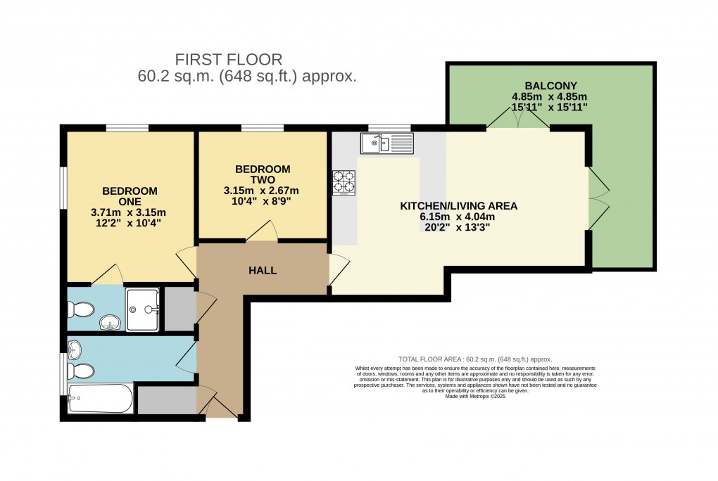 Floorplan for Leighton Buzzard, Bedfordshire