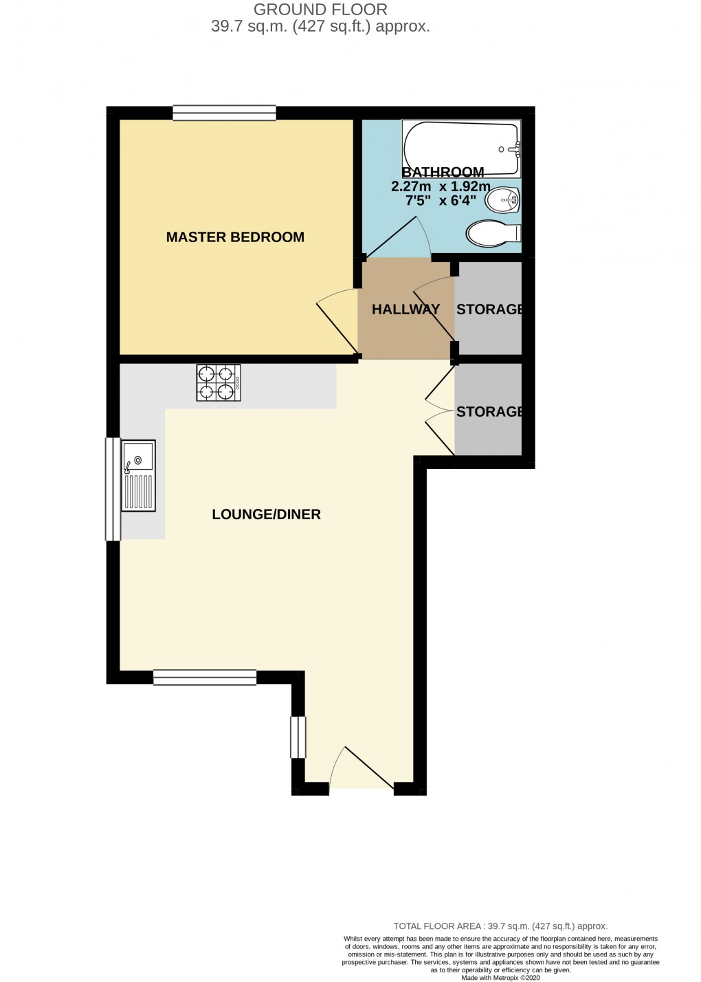 Floorplan for Leighton Buzzard, Bedfordshire