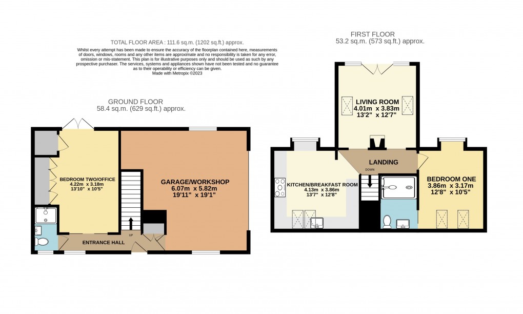 Floorplan for Liscombe Park, Soulbury