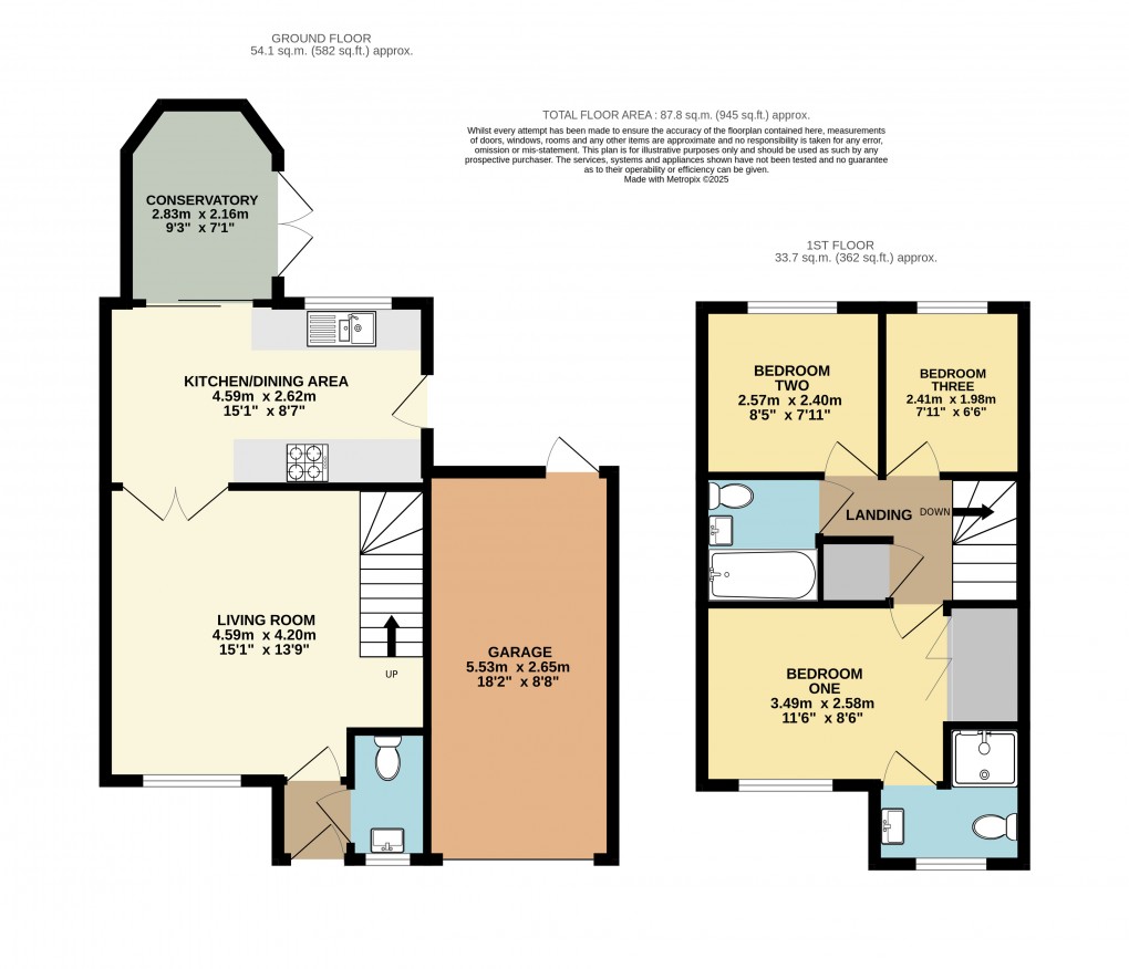 Floorplan for Leighton Buzzard, Beds