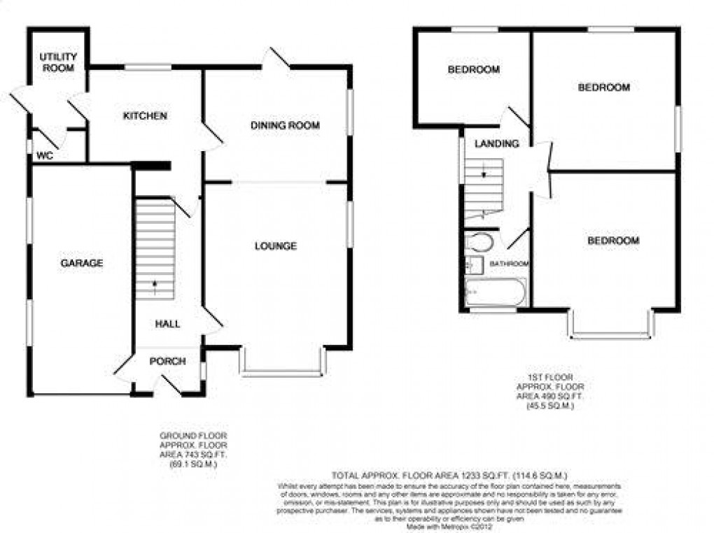 Floorplan for Hougton Regis, Houghton Regis