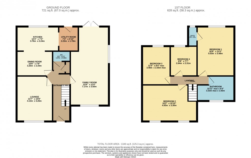 Floorplan for Luton