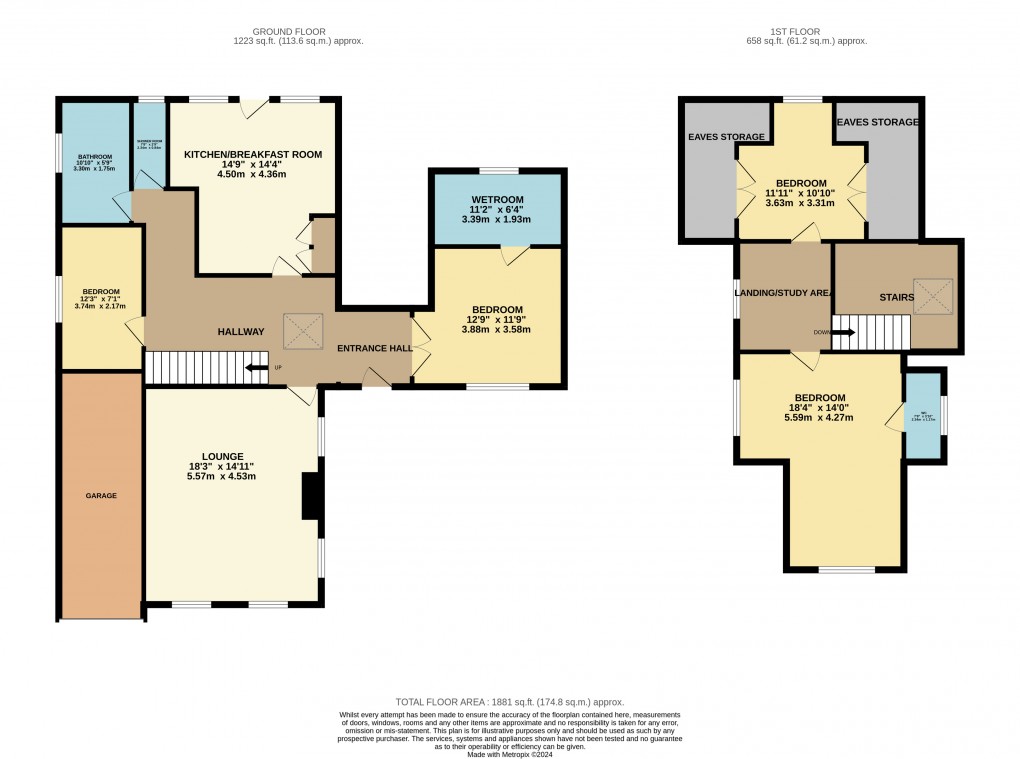 Floorplan for Luton