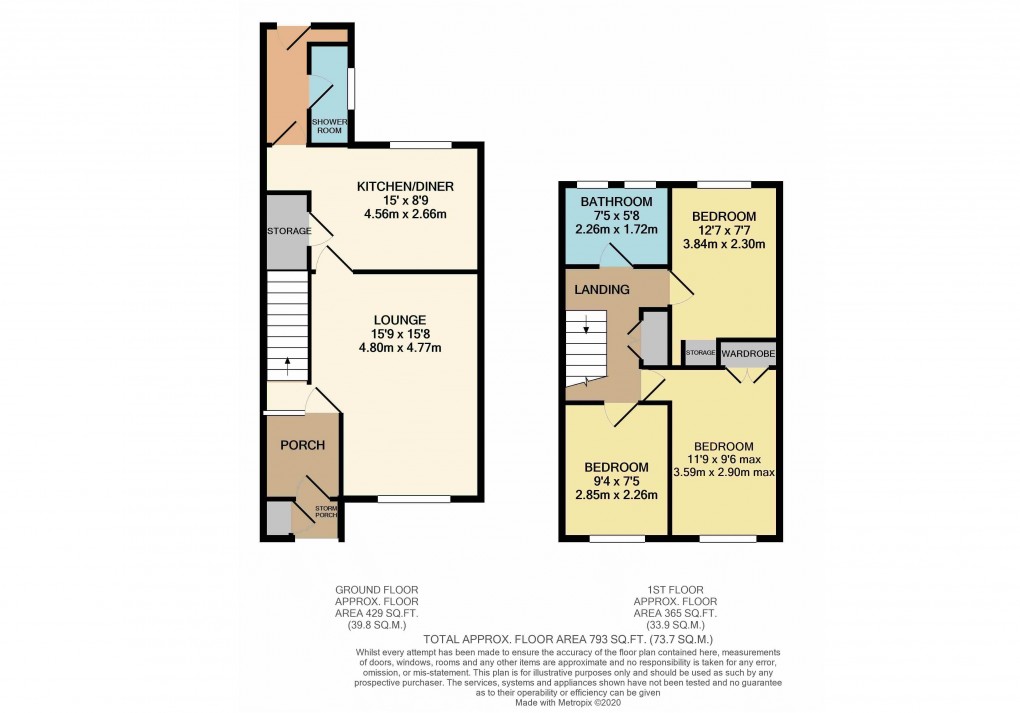 Floorplan for Luton