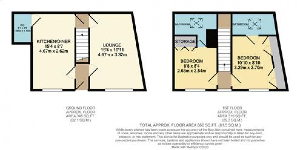 Floorplan for Luton