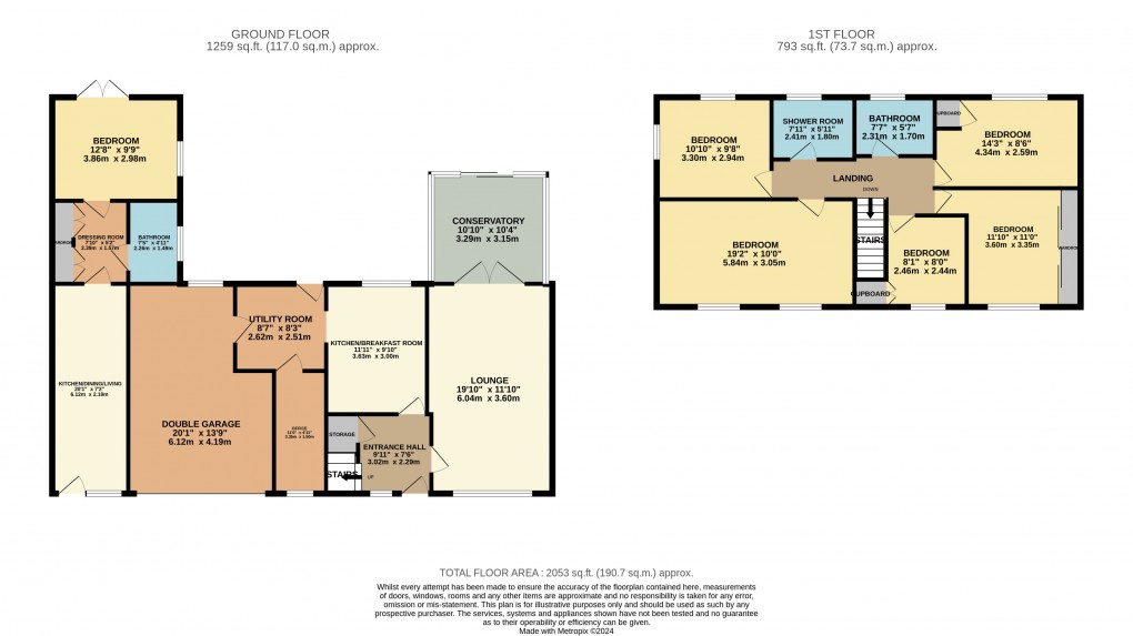 Floorplan for Luton, Bedfordshire