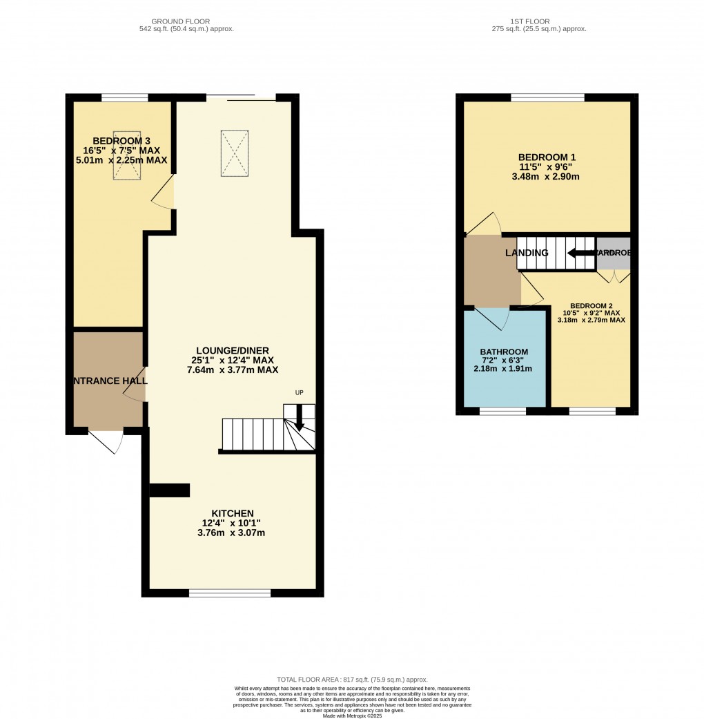 Floorplan for Luton, Bedfordshire