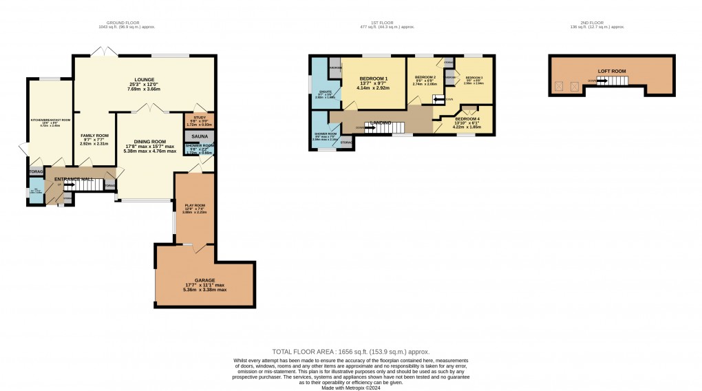 Floorplan for Luton, Bedfordshire